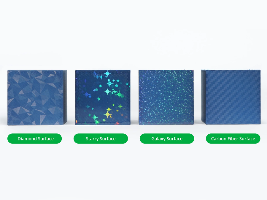 Bambu 3D Effect Sheet - Diamond (Set of 2)