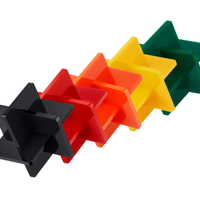 Bambu 3mm Opaque Glossy Acrylic Sheet - Orange (3pcs)