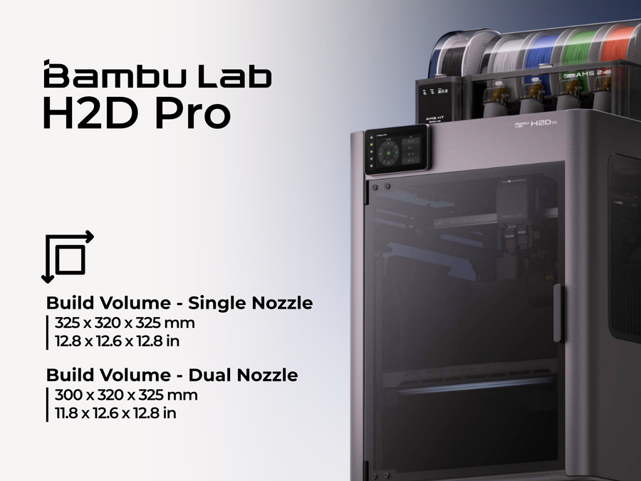 Bambu Lab H2D Pro 3D Printer Dryer Solution Bundle - 3 Year Extended Warranty