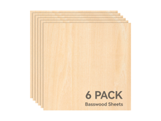 Bambu 3mm Plywood  - Basswood (6pcs)