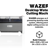 WAZER Desktop Waterjet Cutting Machine