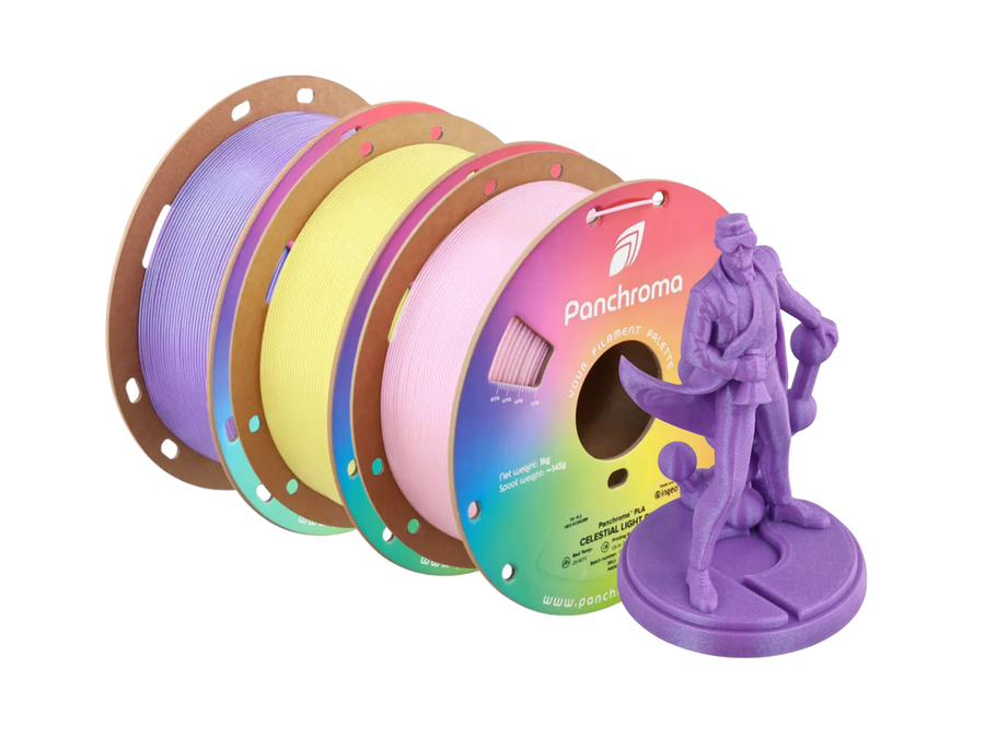 PolyMaker Panchroma Celestial Blue PLA Filament - 1.75mm (1kg)