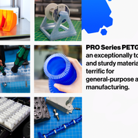 Translucent Red PRO Series PETG Filament - 2.85mm (1kg)