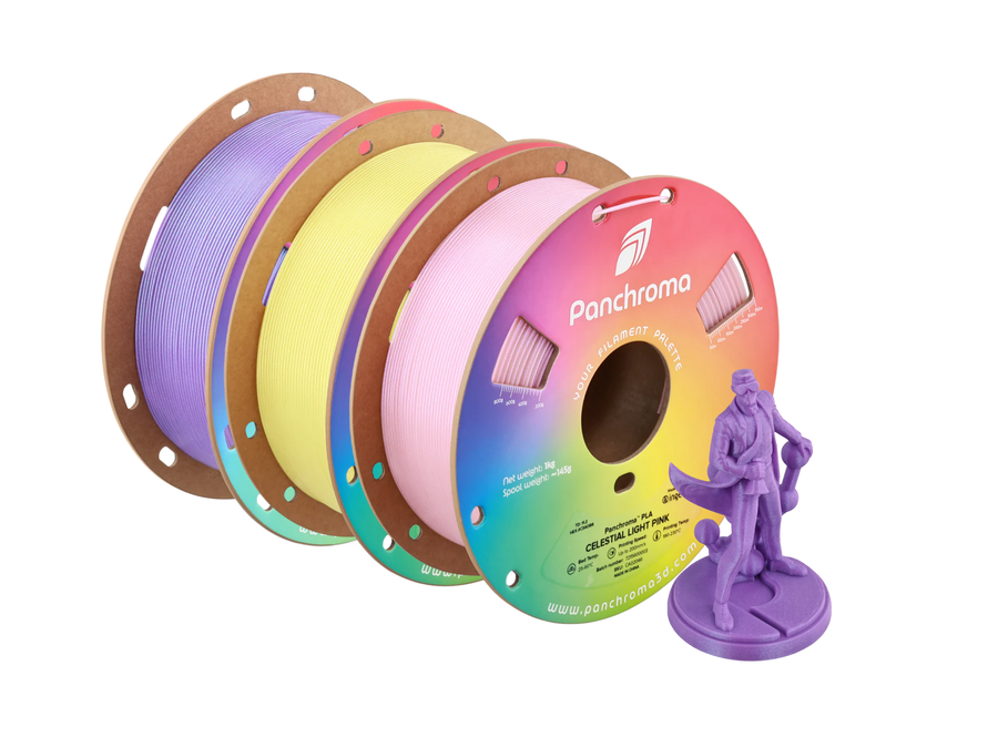 PolyMaker Panchroma Celestial Cool Trio PLA Filament Bundle - 1.75mm (1kg)
