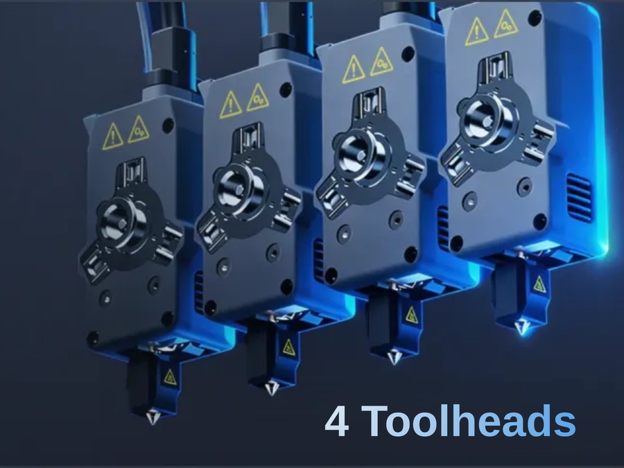 Flashforge Creator 5 Pro 4-Toolheads Multi-Color 3D Printer