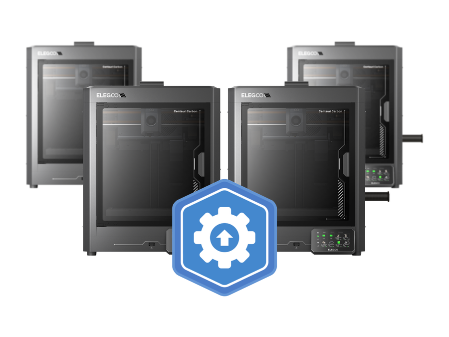 Elegoo Centauri Carbon 2 3D Printer Installation & Training Package - 8 Pack w/ 2-Year Extended Warranty