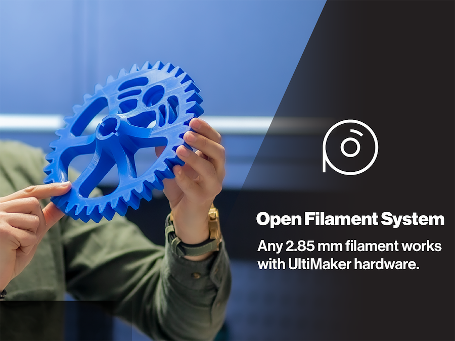 Ultimaker S3 + UltiMakerCare Plan - 1 Year - Advanced PETG Filament Bundle