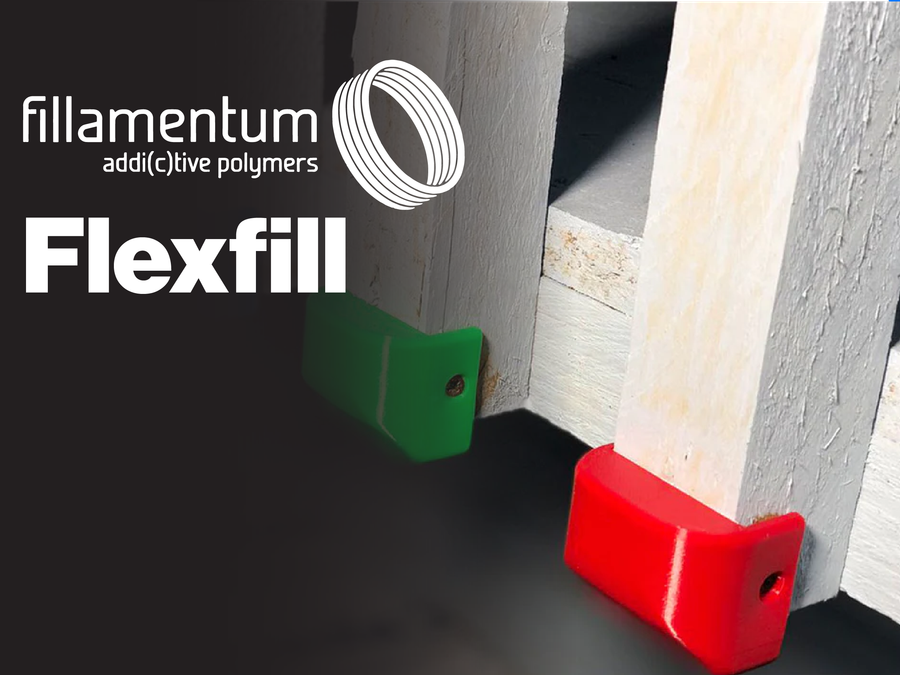 Fillamentum Sky Blue Flexfill TPU 92A Filament - 2.85mm (0.5kg)