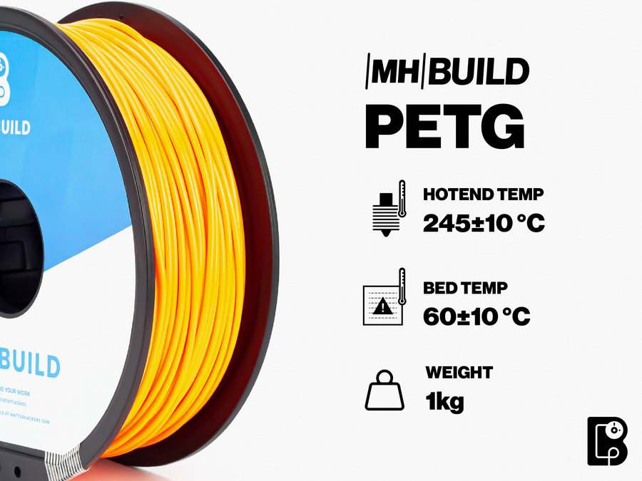 Black MH Build Series PETG Filament - 2.85mm (1kg)