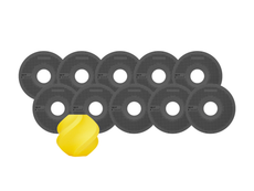 Bambu Lab Yellow ABS-GF Filament 10 Pack - 1.75mm (1kg)