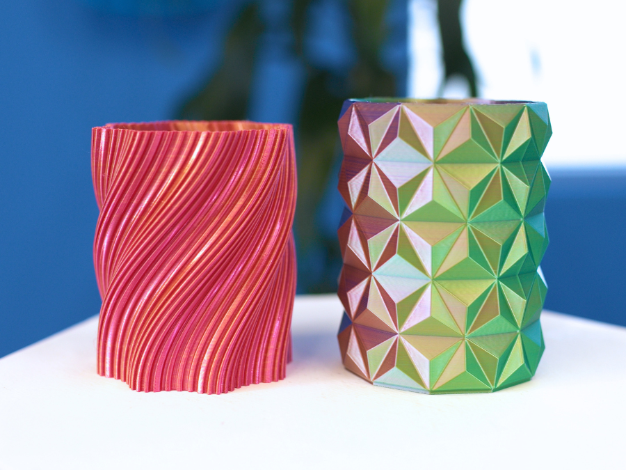 Copper Purple Green Silky MH Build Series Magic PLA Filament - 1.75mm (1kg)