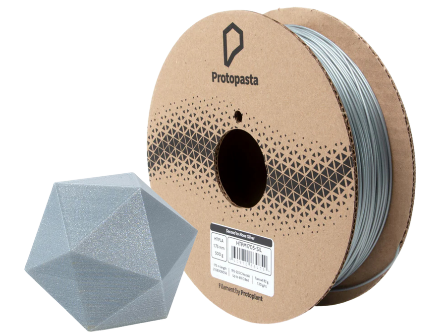 Protopasta Empire Strikes Black Silver Glitter HTPLA Filament - 1.75mm (0.5kg)