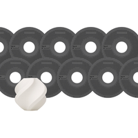 Bambu Lab White PA6-GF Filament - 1.75mm (1kg) 10 Pack