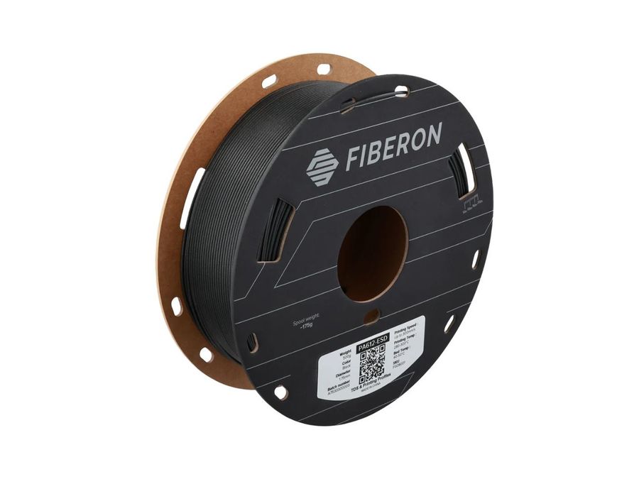 PolyMaker Fiberon PA612-ESD Black Filament - 1.75mm (3kg)