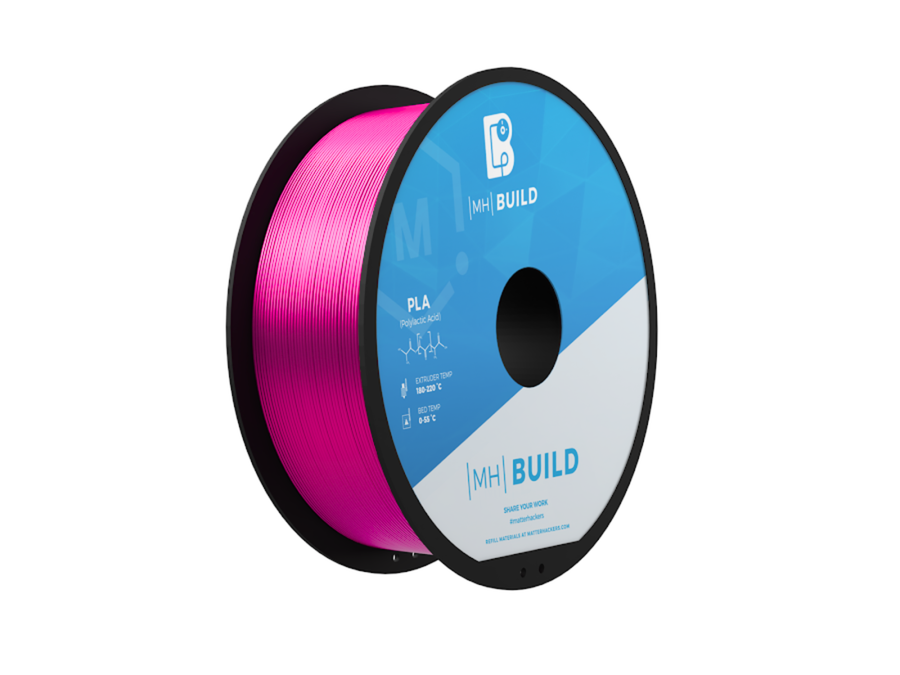 Magenta MH Build Series PLA Filament - 1.75mm (1kg)