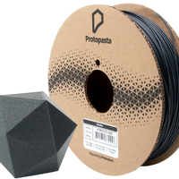 Protopasta Empire Strikes Black Silver Glitter HTPLA Filament - 1.75mm (0.5kg)