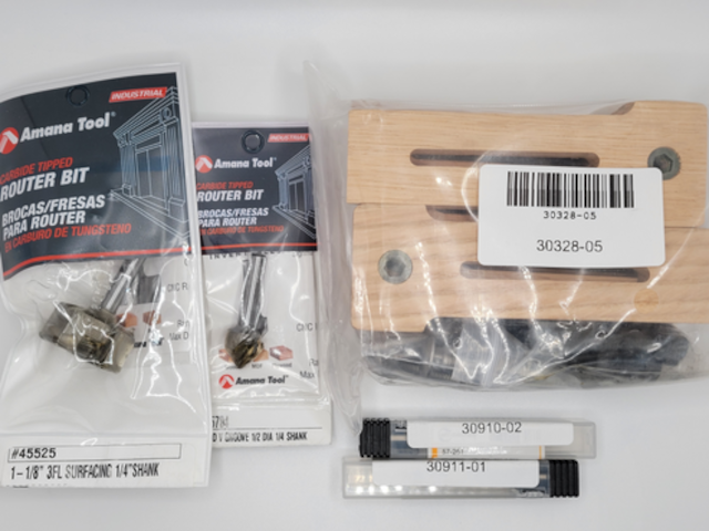 Inventables Accessories Kit X-Carve Pro - 4x2 Starter Bits and