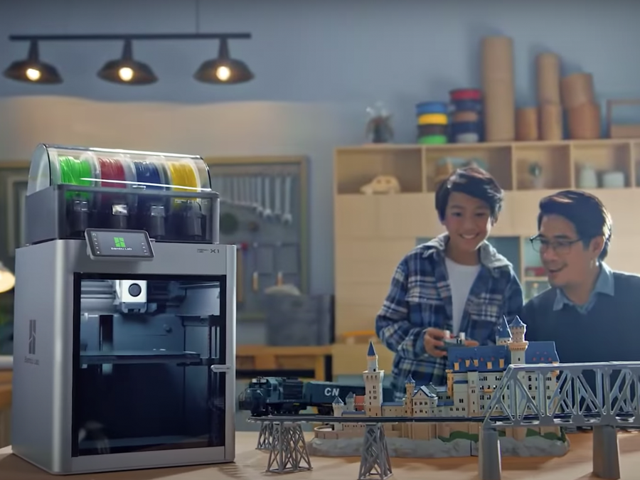 Bambu Lab Factory Refurbished X1-Carbon Combo - The Basics Bundle