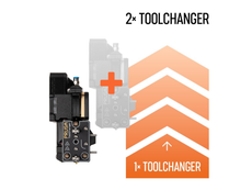 Prusa XL Single-Tool to Dual-Head Upgrade (+Tools)