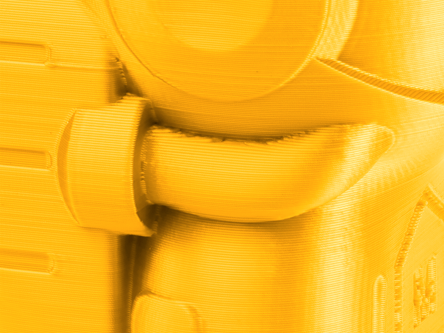 Silky Yellow MH Build Series PLA Filament - 1.75mm (1kg)