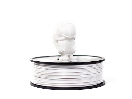 White MH Build Series ABS Filament - 1.75mm (1kg)
