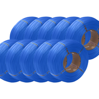 Bambu Lab Blue ABS Filament Refill 10 Pack - 1.75mm (1kg)