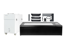 Flux HEXA Professional 60W CO2 Laser Cutter & Engraver with Air Filter and Rotary Attachment