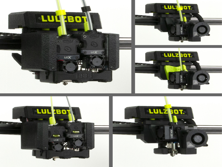 Lulzbot TAZ 8 3D Printer - Meteor 175
