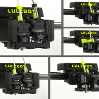 Lulzbot TAZ 8 3D Printer - Twin Nebula 285