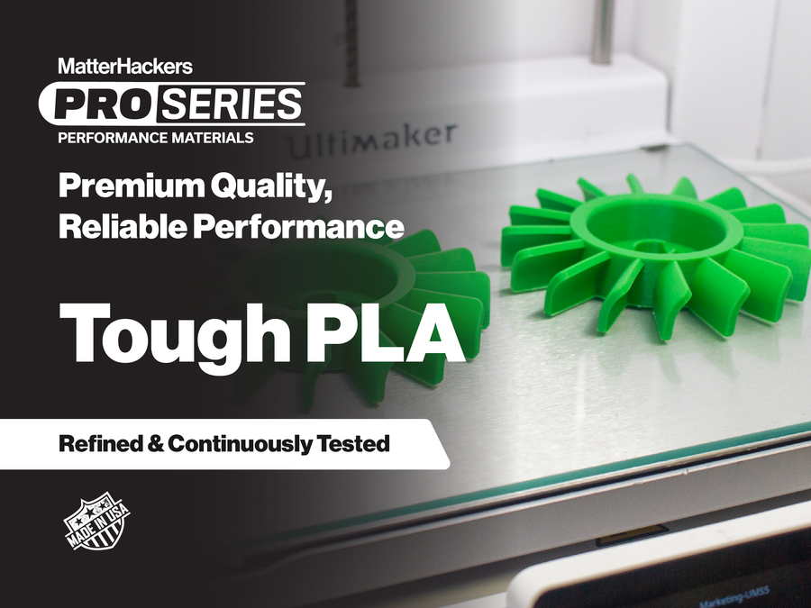 Silver PRO Series Tough PLA Filament - 2.85mm (1kg)