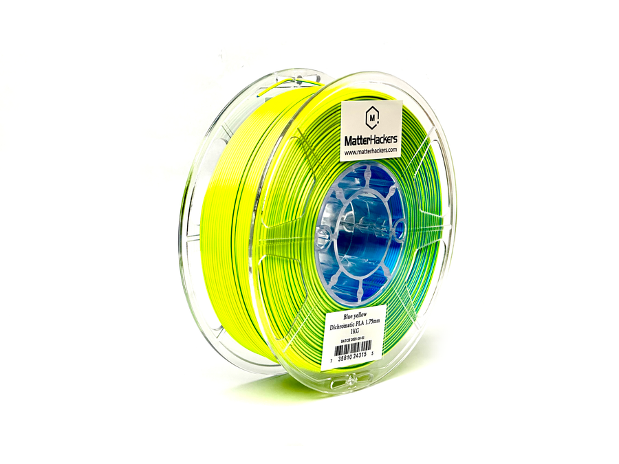 Blue Yellow Silky MH Build Series Magic PLA Filament - 1.75mm (1kg)