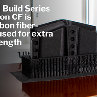 Black MH Build Series Nylon CF Filament - 1.75mm (1kg)