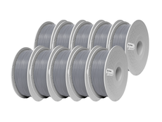 Bambu Lab Ash Gray Matte PLA Filament 10 Pack - 1.75mm (1kg)