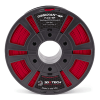 3DXTech Red Obsidian-GF PA6+Glassfiber [Markforged Onyx Alternative] Filament - 1.75mm (1kg)