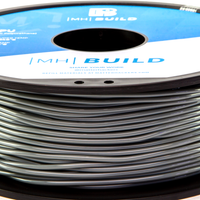 Gray MH Build Series TPU Flexible Filament - 1.75mm (1kg)