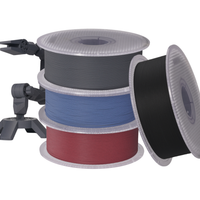 Bambu Lab Lava Gray PLA-CF Filament - 1.75mm (1kg)