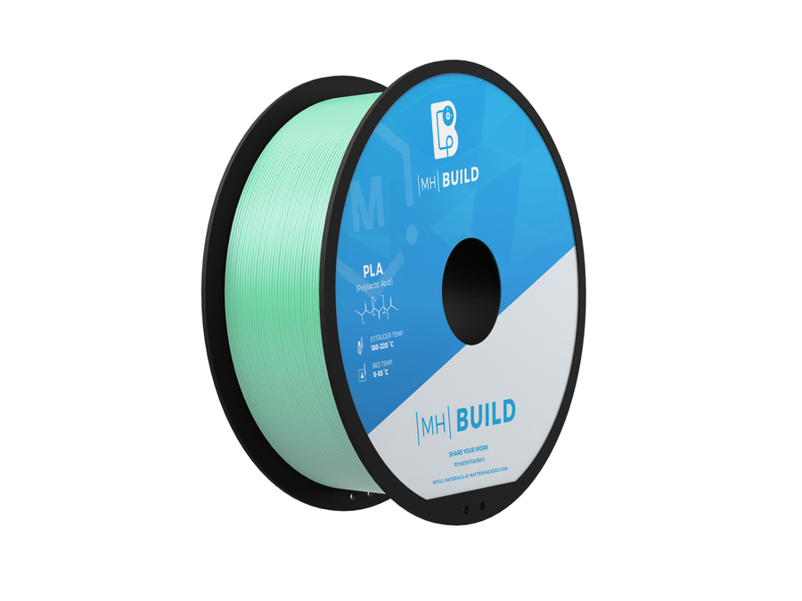 Mint Green MH Build Series PLA Filament - 1.75mm (1kg)