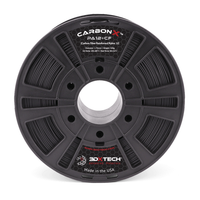 3DXTech Black CarbonX PA12+CF Filament - 1.75mm (0.5kg)