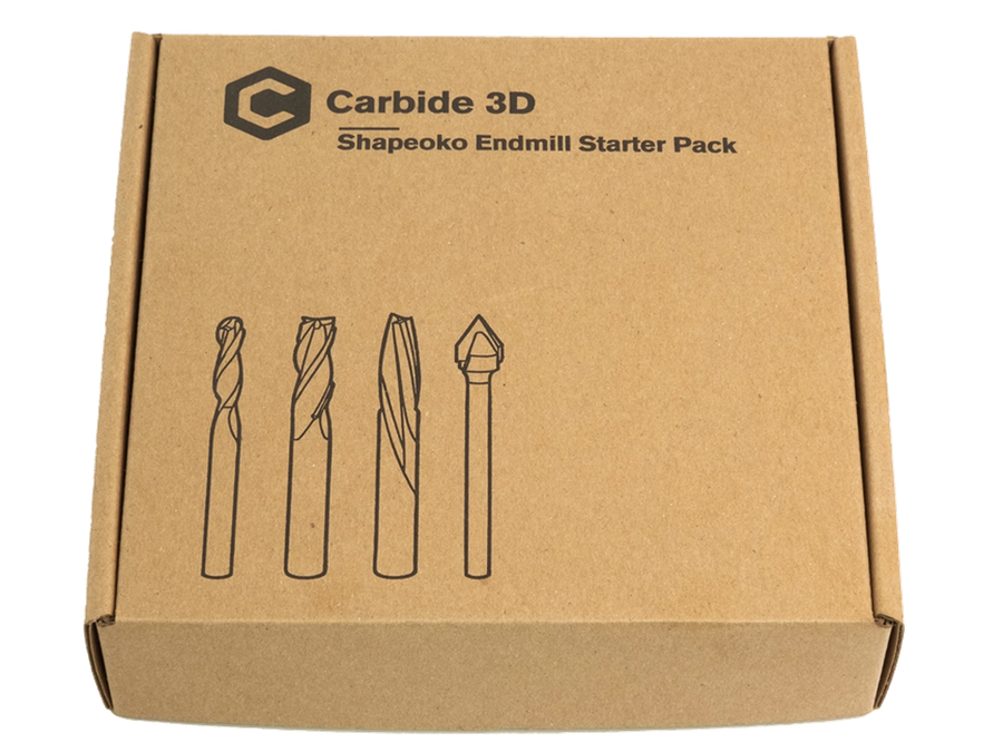 Carbide 3D Shapeoko Endmill Starter Pack