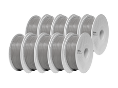 Bambu Lab Gray PLA Filament 10 Pack - 1.75mm (1kg)