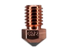 Micro Swiss CM2 Copper Hardened Steel V6 Nozzle - 1.00mm