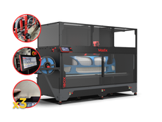 Custom Modix BIG-180X V4 3D Printer Kit - IDEX + Tilt Screen + Magnetic Bed