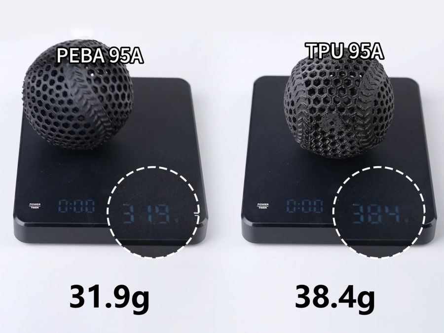 Siraya Tech Black PEBA 95A Filament - 1.75mm (800g)