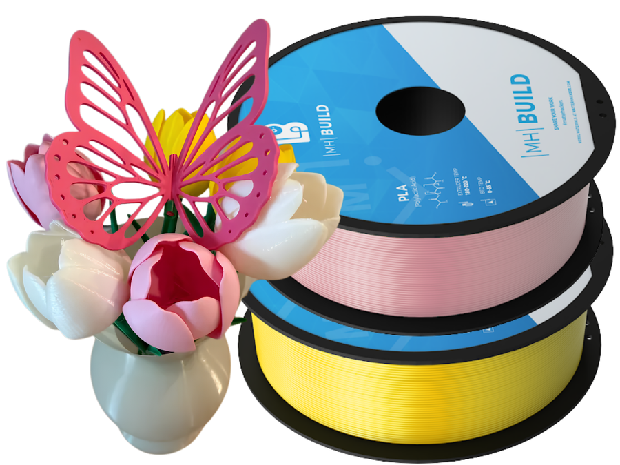 Blush Pink MH Build Series PLA Filament - 1.75mm (1kg)