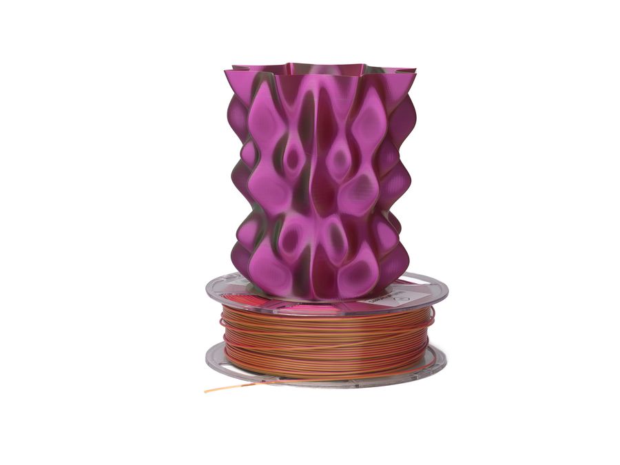 Gold Red Green Silky MH Build Series Magic PLA Filament - 1.75mm (1kg)
