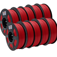 ThriftyMake Red ABS Filament 10 Pack - 1.75mm (1kg)