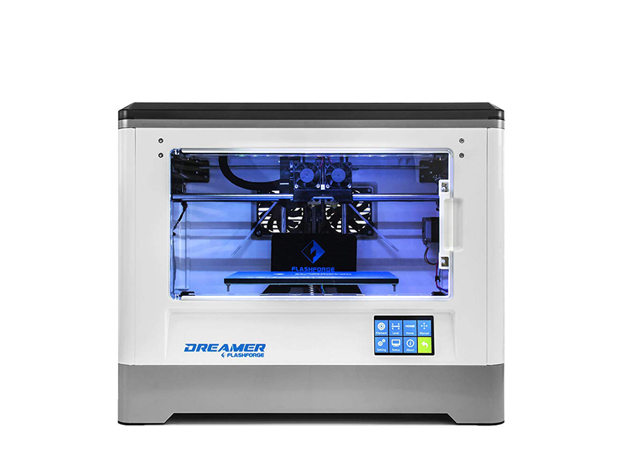 FlashForge Dreamer Dual Extrusion 3D Printer & 2 Spools Filament