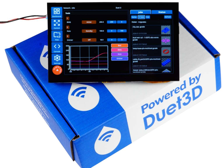 Duet3D DuetScreen High Resolution Touchscreen Controller