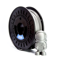 Silver NylonG Glass Fiber Filament - 1.75mm (0.5kg)