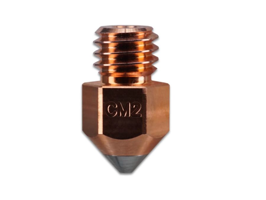 Micro Swiss CM2 Copper Hardened Steel MK8 Nozzle - 0.40mm